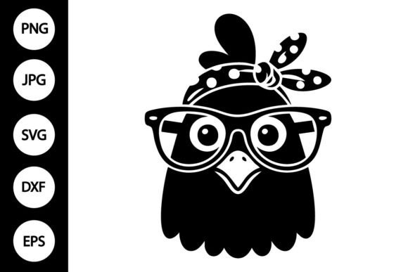 Funny Chicken Silhouette SVG Review