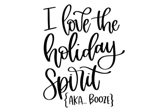 Funny Christmas Booze SVG Review