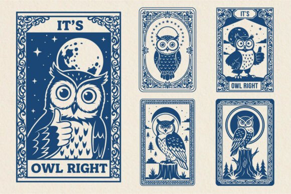 Its Owl Funny Tarot Card SVG Bundle Review