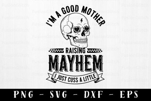 Mom Skull SVG PNG Graphics for Crafts and Creative Projects